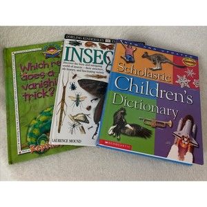 Children's Books Scholastic Science Dictionary Reptiles & Insects Hardcover